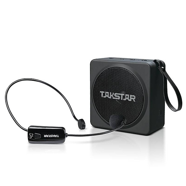 Máy trợ giảng không dây TAKSTAR E261W khoảng cách truyền 40M, công suất cao 25W -Tặng túi đựng máy trợ giảng - Hàng Chính Hãng