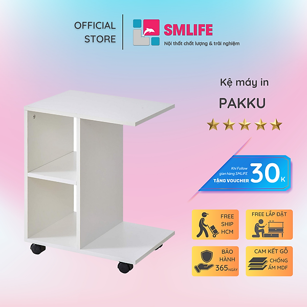 Kệ để máy in SMLIFE Pakku