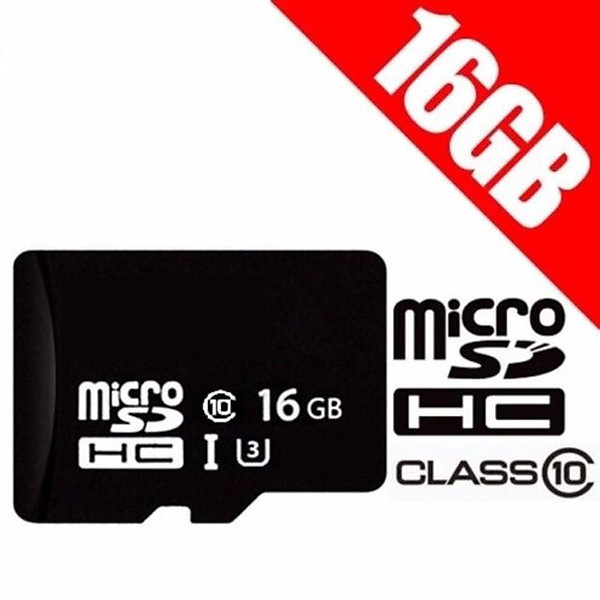 Thẻ Nhớ MicroSDHC 16GB C10 U1/U3 – BH 12 Tháng