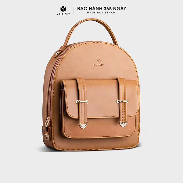 Balo nữ thời trang YUUMY YBA30. Phong cách dễ thương, phom đứng. Da tổng hợp cao cấp, chống thấm nước