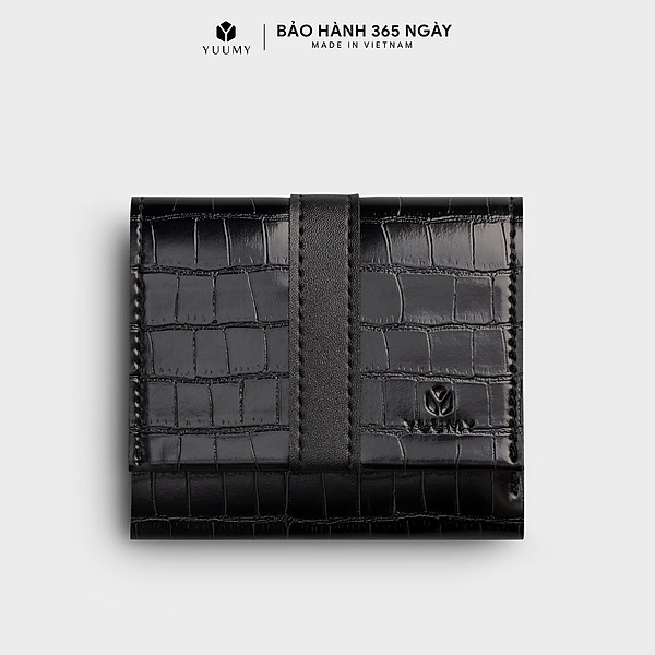 Ví da nữ mini dáng ngắn gấp gọn họa tiết vân đá thời trang YUUMY Seasand YV102