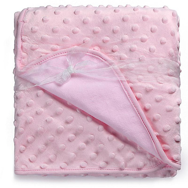 100*75Cm Siêu Mềm Chăn Cho Bé Sơ Sinh Hình Thú Bông Chất Lượng Cao Roupa De Bebe Bé Trai Gái Nỉ Mặc chấm Hoa Sao Trái Tim - one