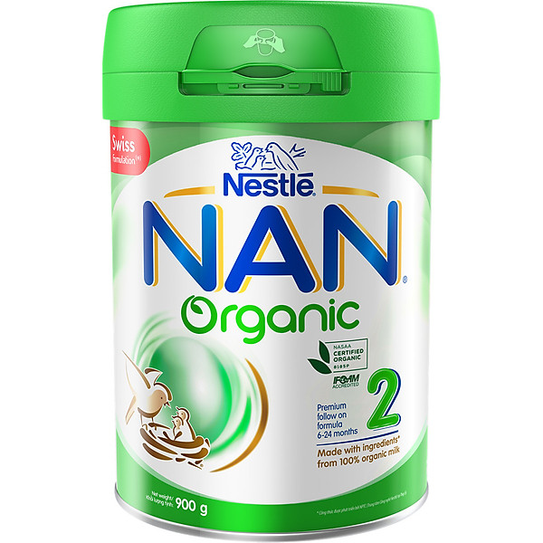 Sữa Bột Nestle Nan Organic 2 900G