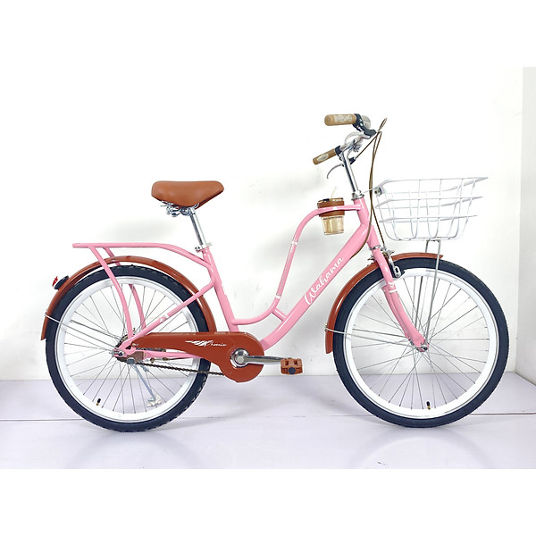 Xe Đạp Mini Wahama Phoenix Thời Trang Size 24-26"inch - Tặng Bình nước, đồ lắp xe