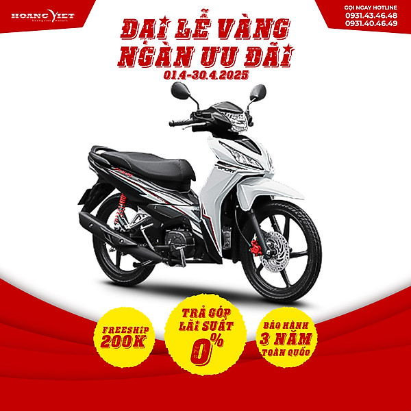 Xe máy Honda Wave RSX 2024- Phiên bản Thể Thao