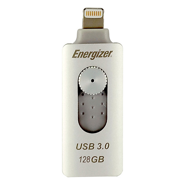 USB Energizer 128GB Lightning OTG Ultimate FOTL3U128R - Hàng Chính Hãng