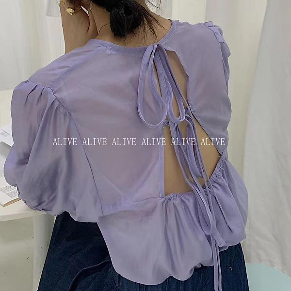áo lụa HÀn Quốc