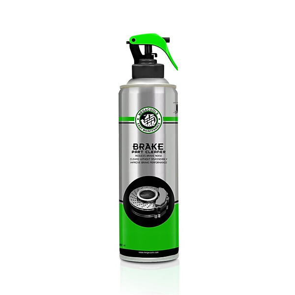 Vệ sinh sạch thắng đĩa MEGACOOLS BRAKE PART CLEANER 500ML - làm sạch bụi bẩn, chống kêu rít phanh đĩa