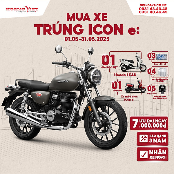 Xe máy Honda CB350 H'ness 2024