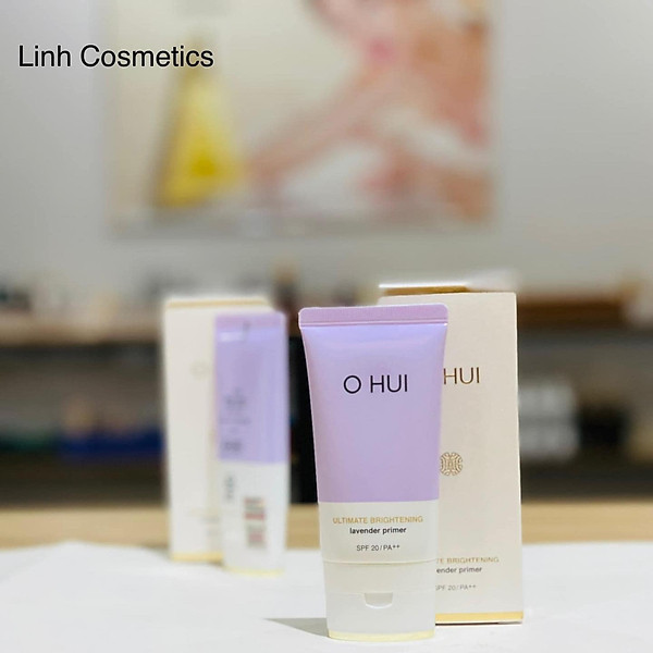 Kem Lót Trang Điểm Ohui Ultimate Brightening Lavender Primer 45Ml