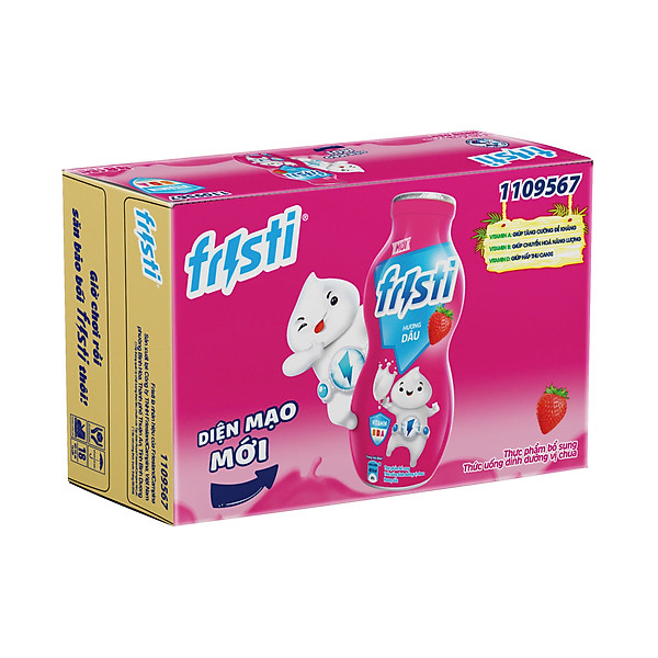 Thùng Fristi Hương Dâu 48x80ml