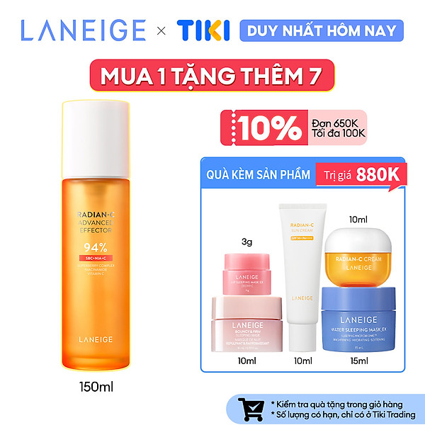 Tinh Chất Dưỡng Sáng Da Laneige Radian-C Advanced Effector 150ml