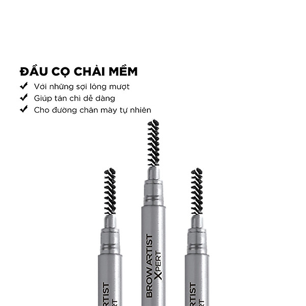 Chì Kẻ Mày L’Oreal Paris Makeup Brow Artist Xpert 0,2G 2 Đầu Tiện Dụng Pl804