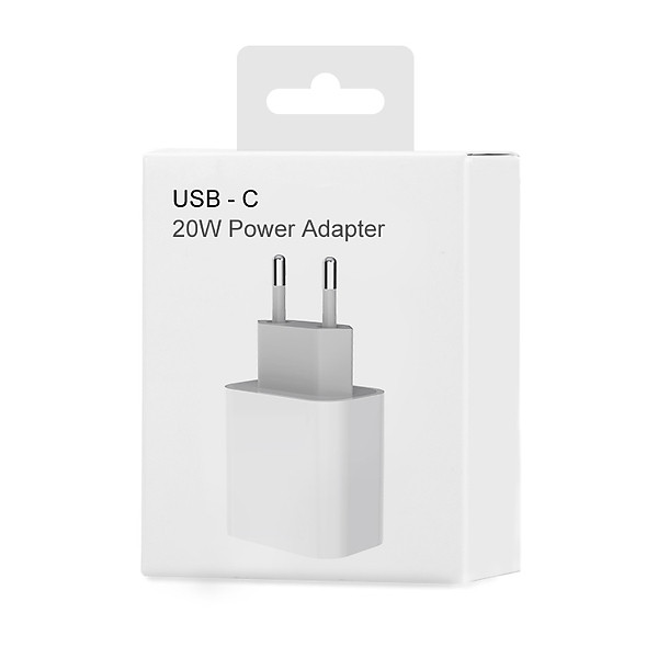 Adapter Củ sạc nhanh 20W USB-C Power Adapter PD 3.0 – Chuẩn Sock EU ( Chân Tròn )