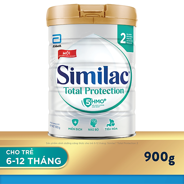 Sữa Bột Similac Total Protection 2 900G Cho Trẻ 6-12 Tháng Tuổi