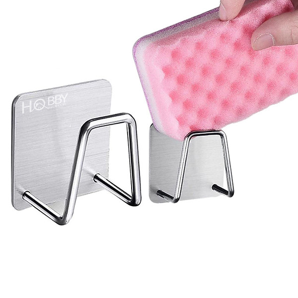 Combo 2 móc treo miếng rửa chén dán tường HOBBY Home Decor MCX-2