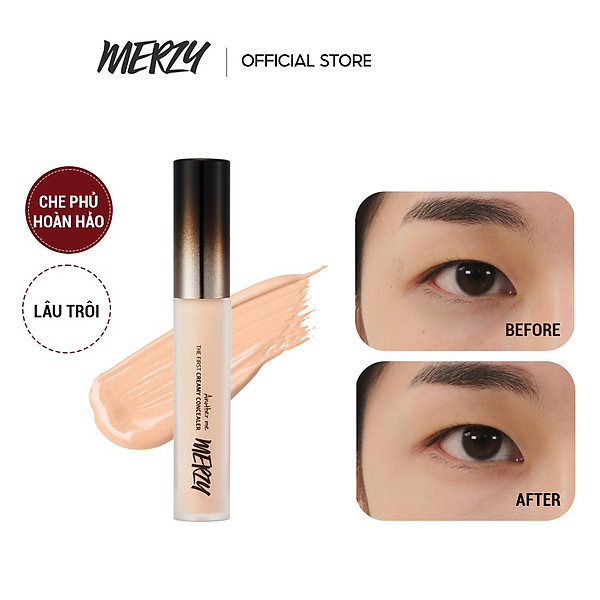 Kem Che Khuyết Điểm Merzy The First Creamy Concealer 5.6G