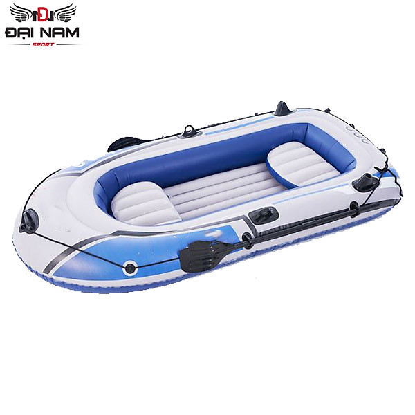 Thuyền Hơi 2 Người Cao Su Câu Cá,Dã Ngoại Cao Cấp YT097A Đại Nam Sport (Kèm 2 Mái Chèo + Bơm Tay + Dây Buộc)