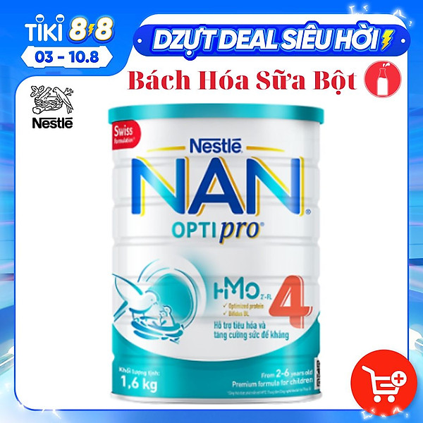 Sữa Bột Nestlé Nan Optipro Hm-O 4 1.6Kg