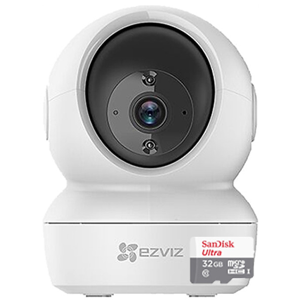 Camera IP wifi Ezviz CS-CV246 (C6CN 1080P) Kèm thẻ nhớ Sandisk 32GB - Hàng chính hãng