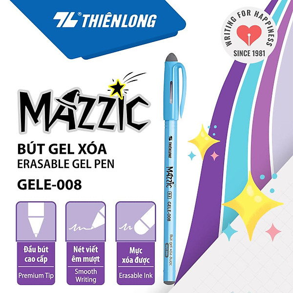 Combo 20 Bút gel xóa được Thiên Long GELE-008