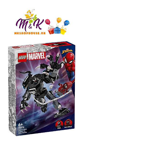 LEGO SUPERHEROES 76276 Đồ chơi lắp ráp Chiến giáp Venom (134 chi tiết)