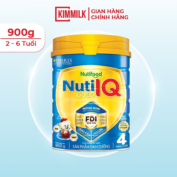 Sữa Bột Nuti IQ Gold 4 900G