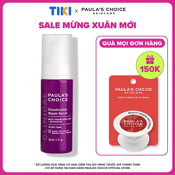 Tinh chất làm mờ thâm nám và đều màu da tối ưu Paula's Choice Clinical Discoloration Repair Serum 30ml 8040