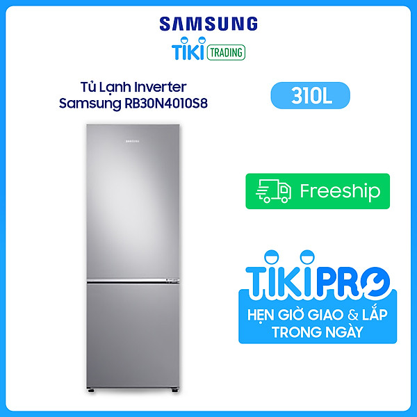 Tủ Lạnh Inverter Samsung RB30N4010S8/SV 310 Lít