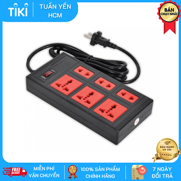 Ổ cắm Điện Quang ECO ĐQ ESK 6ECO (6 Lỗ)
