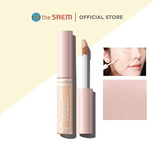 Kem Che Khuyết Điểm Lâu Trôi The Saem Cover Perfection Fixealer 6.5G