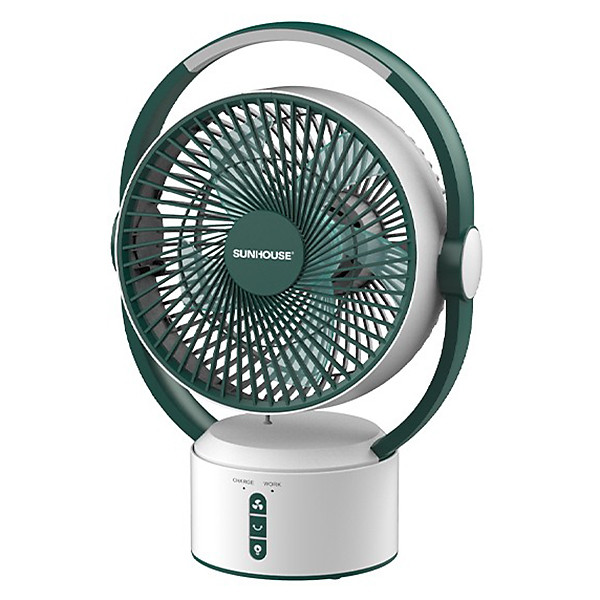 Quạt sạc Sunhouse SHD7116 (25W) - Hàng chính hãng
