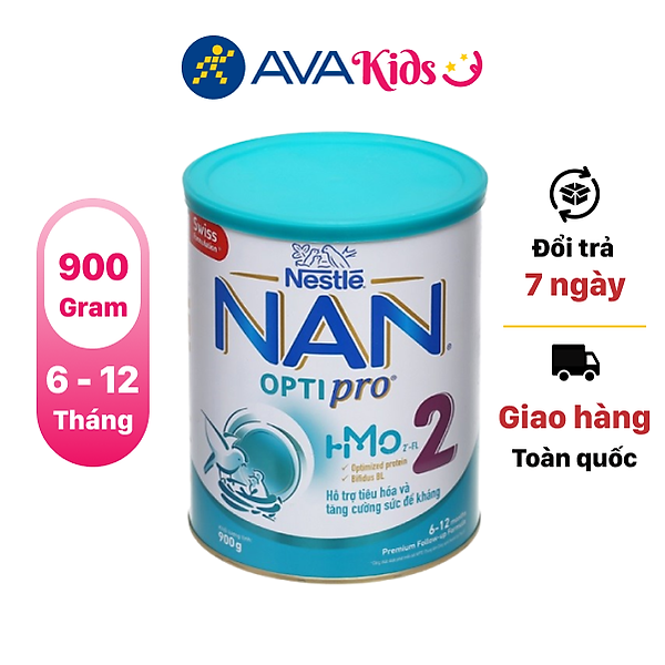 Sữa Bột Nan Optipro Số 2 – 900G 6 – 12 Tháng