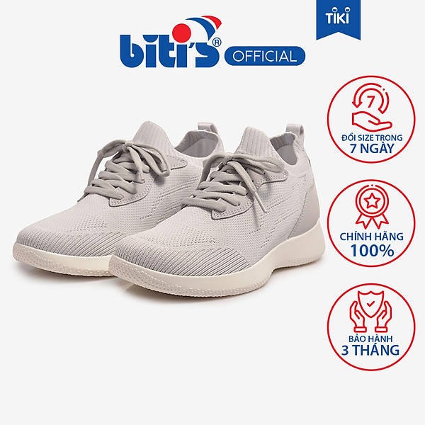 Giày Thể Thao Nữ Biti's Gosto GFW018500XAM (Xám)