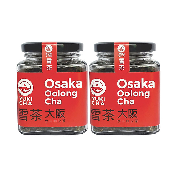 Trà Oolong Osaka Thượng Hạng 2 hũ mỗi hũ 100g - The Kaffeine