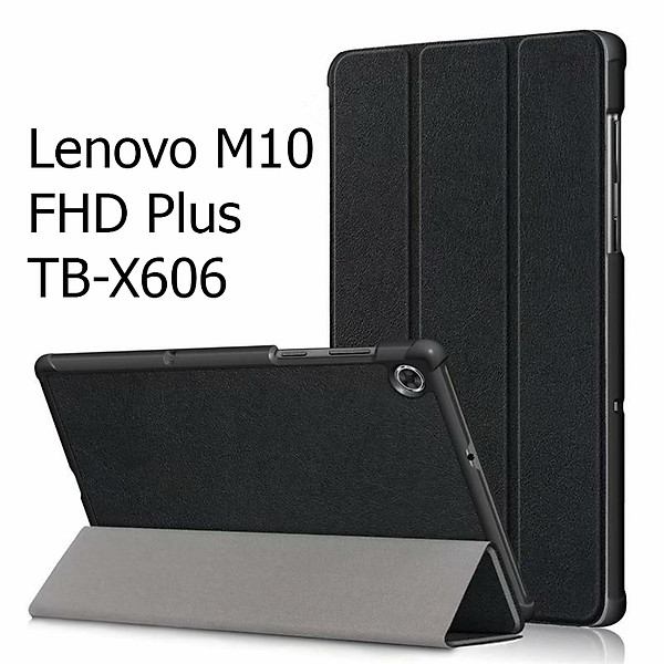 Bao Da Cover Dành Cho Máy Tính Bảng Lenovo Tab M10 FHD Plus TB-X606 10.3 Inch Hỗ Trợ Smart Cover