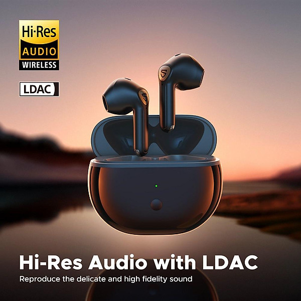 Tai Nghe Bluetooth Soundpeats Air 3 Deluxe HS ️ Game Mode 60ms ️ Hi Res Audio LDAC ️ Hỗ trợ app - Hàng Nhập khẩu chính hãng