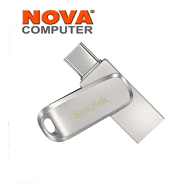 USB 256GB SanDisk Ultra Dual Drive Luxe Type-C (SDDDC4-256G-G46)- Hàng chính hãng