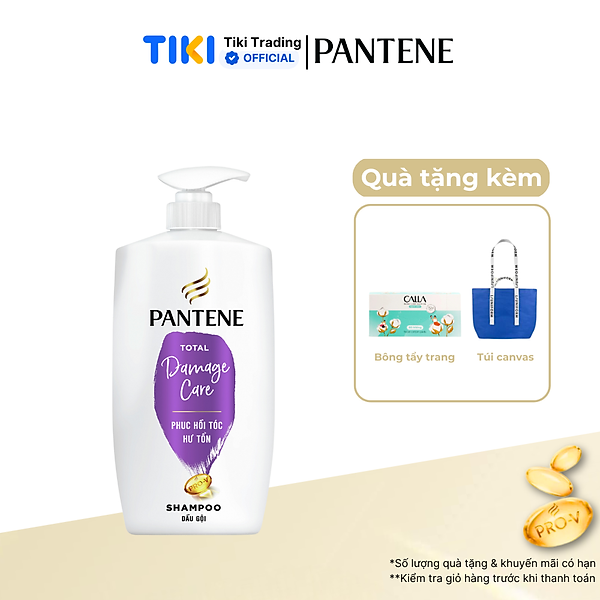 Dầu Gội PANTENE Chai 650ml/900ml/1.2L/1.8L