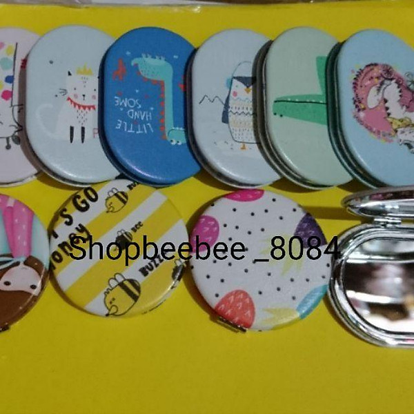Gương bỏ túi, gương 2 mặt sịn xò, gương trang điểm