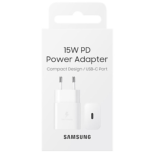 Củ Adapter Sạc Nhanh Type C 15W Samsung EP-T1510N - Hàng Chính Hãng