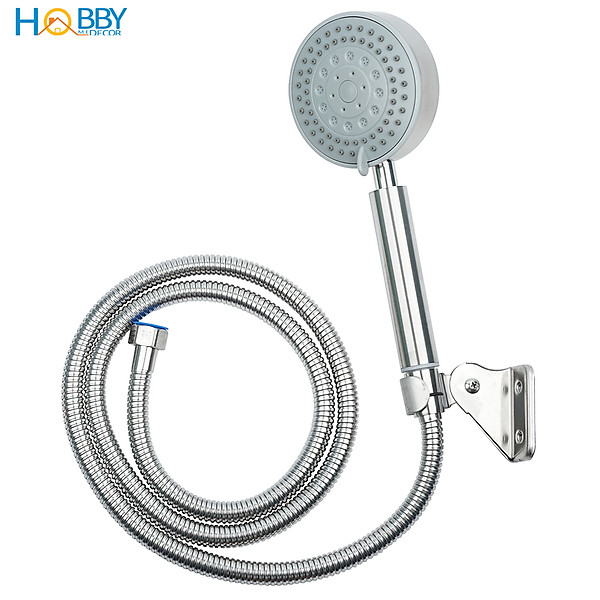 Vòi hoa sen cầm tay 5 chế độ inox 304 có dây sen Hobby Home Decor BST1