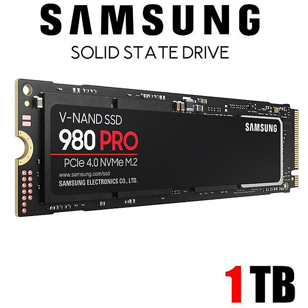 Ổ cứng SSD Samsung 980 PRO PCIe 4.0 NVMe SSD 1TB MZ-V8P1T0BW – Hàng Chính Hãng