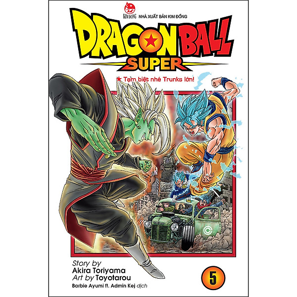Dragon Ball Super Tập 5: Tạm Biệt Nhé Trunks Lớn! (Tái Bản 2022)
