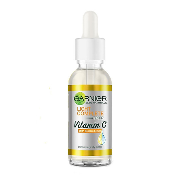 Tinh Chất Garnier Light Complete Speed Vitamin C Booster Serum Sáng Da & Mờ Thâm 30ml