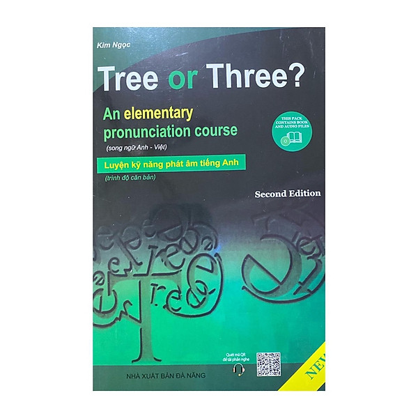 Sách – Tree or Three An elementary pronunciation course : Luyện kỹ năng phát âm tiếng anh ( MTV )