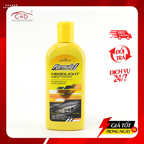 Đánh Bóng Và Phục Hồi Đèn Pha FORMULA 1 615874 237ml