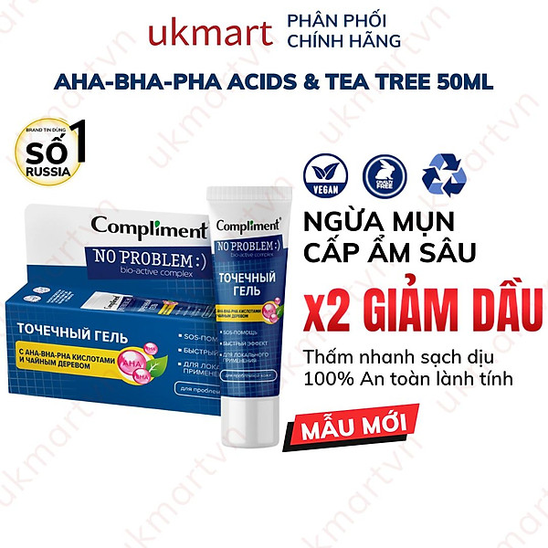 Gel Mụn Khẩn Cấp SOS Compliment No Problem 25ml