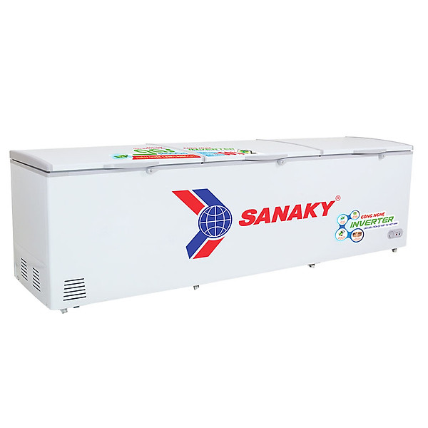 Tủ Đông 3 Cánh Sanaky Inverter 1143 Lít Vh-1399Hy3 Đồng (R600A)