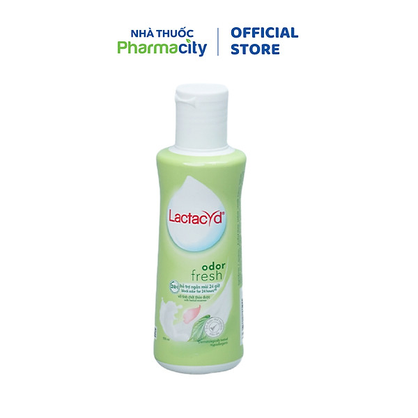 Dung dịch vệ sinh phụ nữ Lactacyd tinh chất thảo dược hỗ trợ ngăn mùi (150ml)